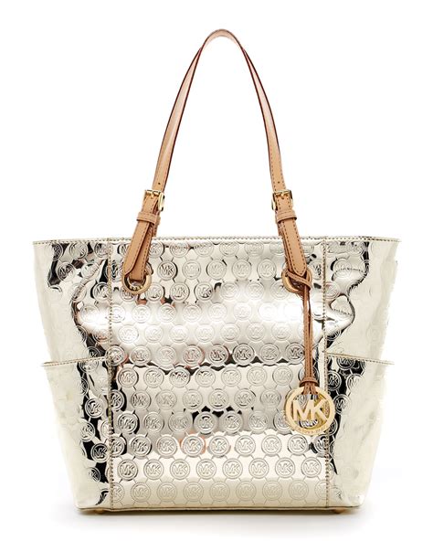 michael kors jet set metallic|michael kors jet set collection.